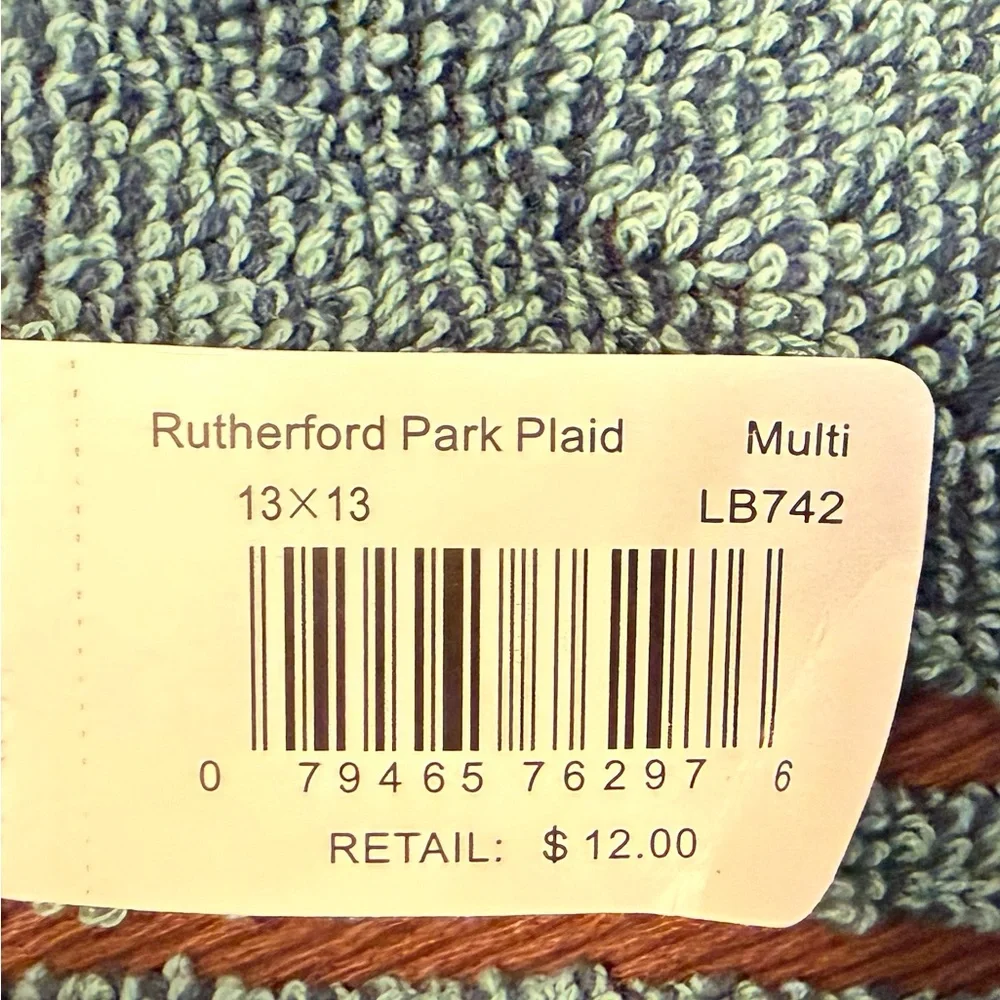 Vintage Ralph Lauren plaid towel set of 3